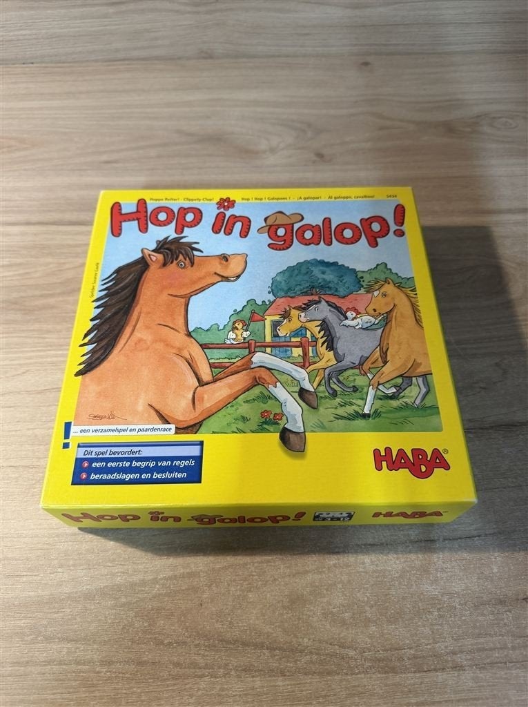 hop in galop - haba - s6571, Verzenden, Zo goed als nieuw