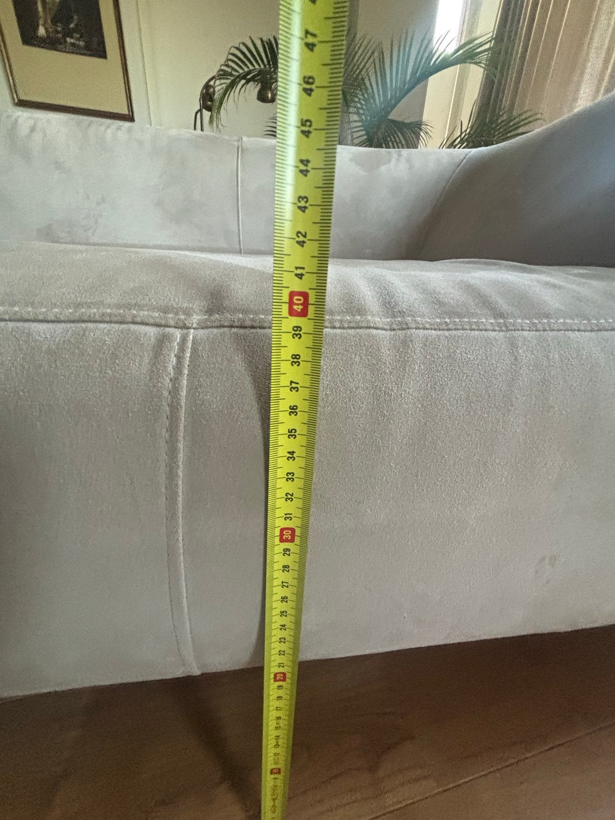 Grote bank, lichtgrijs, 330, Huis en Inrichting, Banken | Bankstellen, Gebruikt, 100 tot 125 cm, Hoekbank, 300 cm of meer