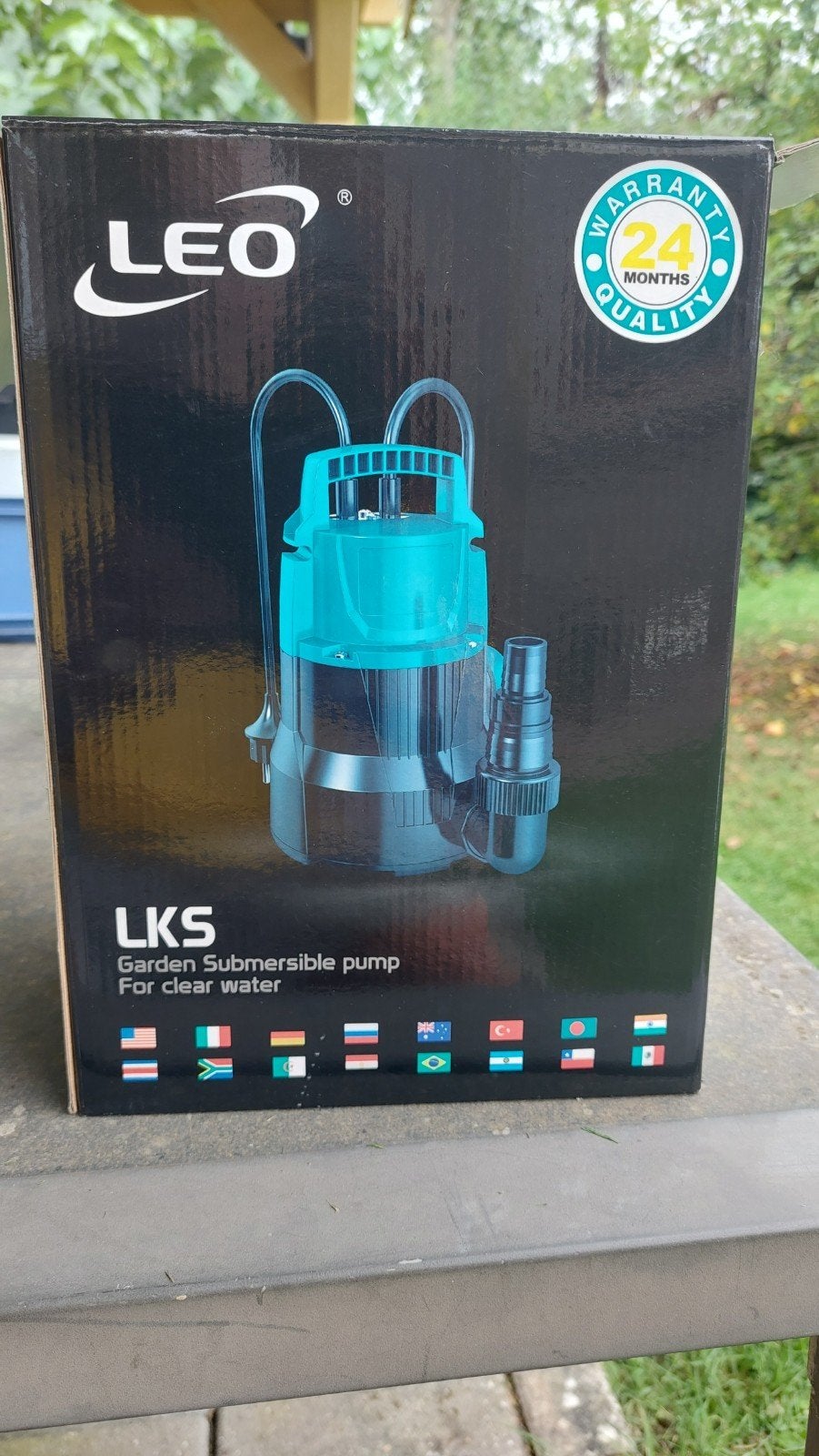 LEO LKS-256P Dompelpomp voor helder water, Ophalen, Gebruikt, Elektrisch, Dompelpomp