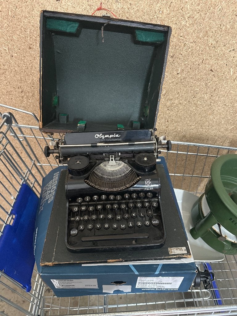 Olympia typemachine Filia WD-028, Ophalen of Verzenden