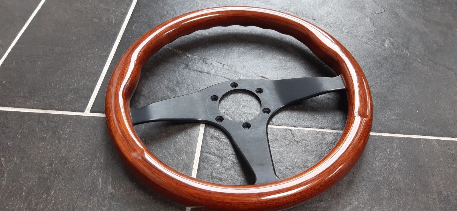 MOMO Houten Sportstuur en quick release Naaf ., Ophalen of Verzenden, Gebruikt, Universele onderdelen