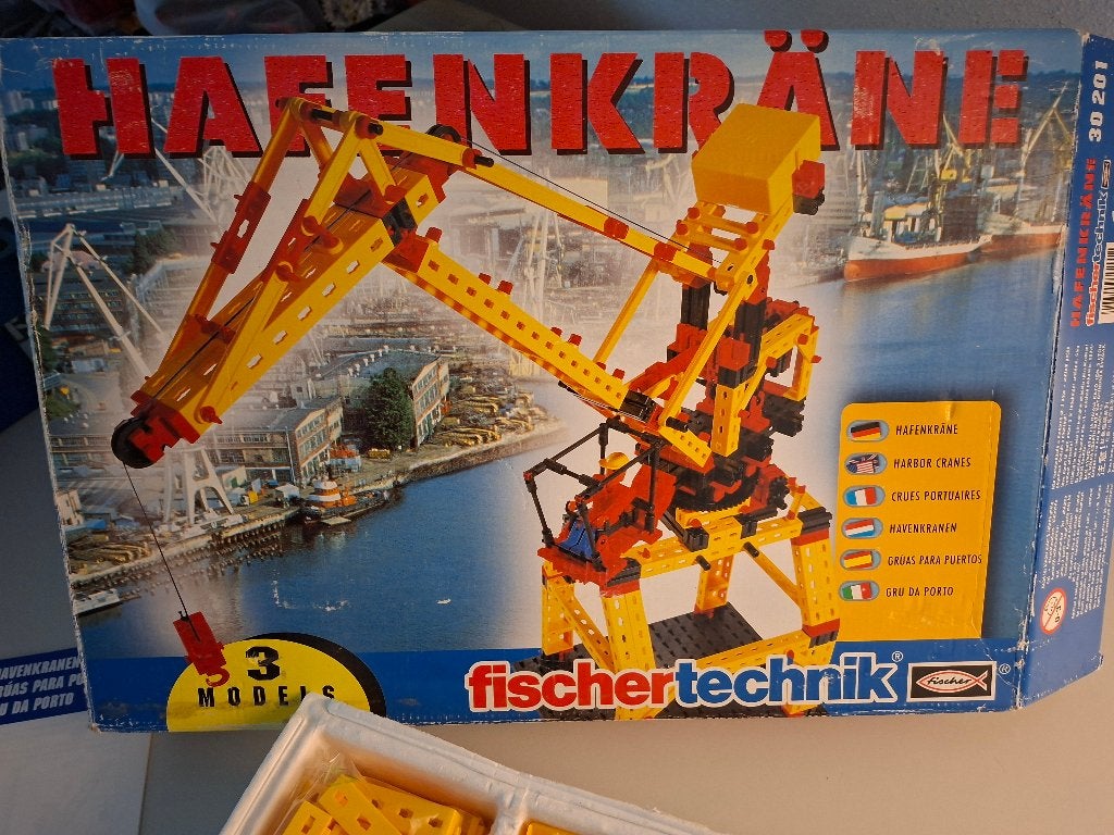 Fischertechnik Hafenkrane 30 201 - Zo goed als nieuw, Ophalen of Verzenden, Zo goed als nieuw