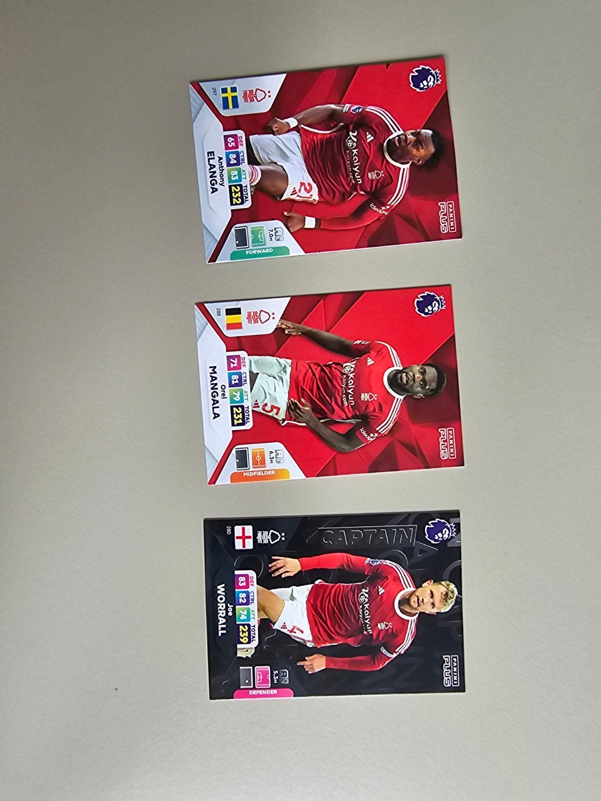 Panini Plus Premier League 2023/24 Voetbalkaarten, Ophalen of Verzenden, Zo goed als nieuw, Meerdere kaarten