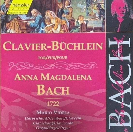 clavier-buchlein bach, Verzenden, Barok, Zo goed als nieuw, Overige typen