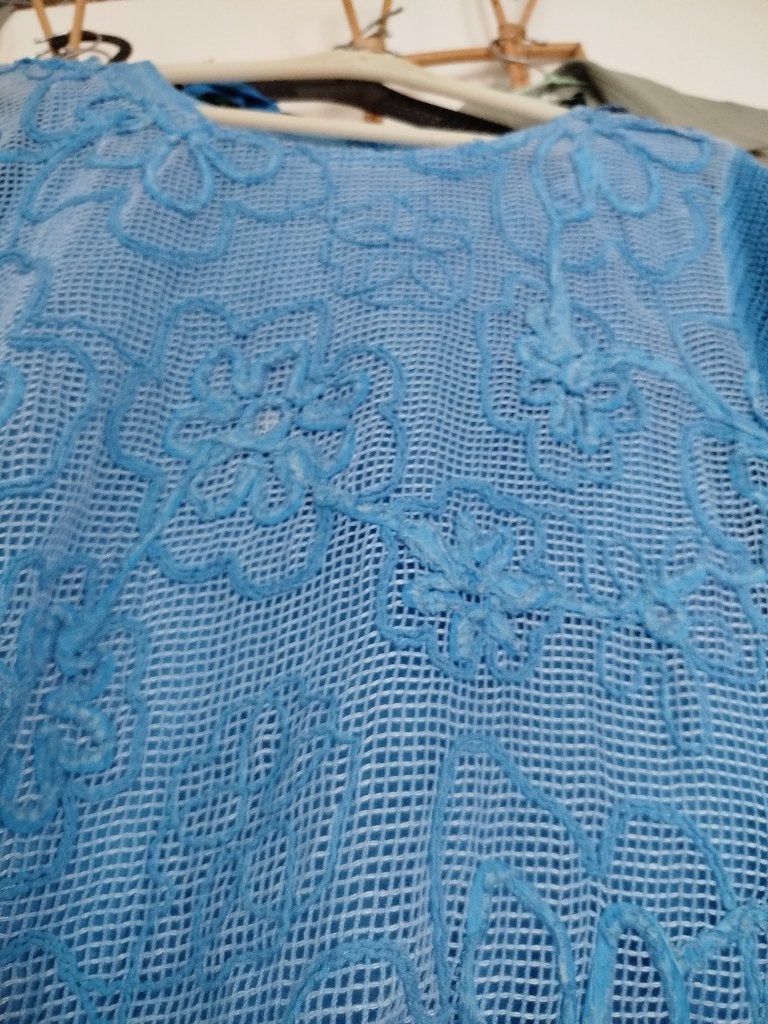 Jurk, Maat 38/40 (M), Blauw, Nieuw, Ophalen of Verzenden