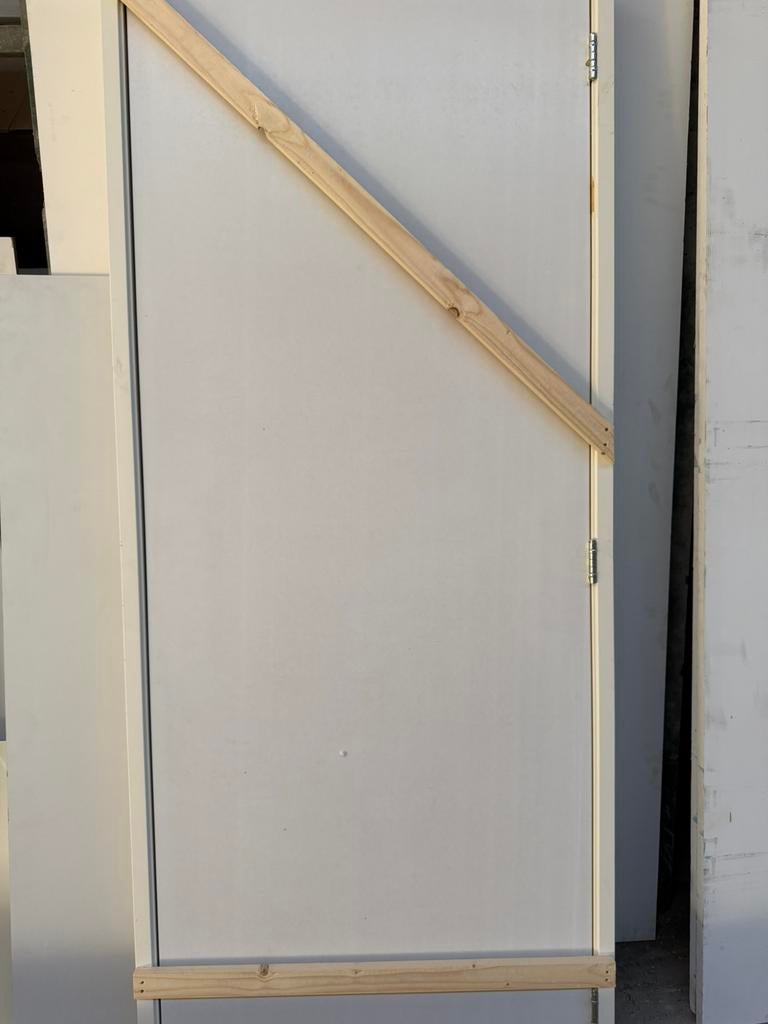 Stompen deur kozijn, Ophalen, Zo goed als nieuw, Hout