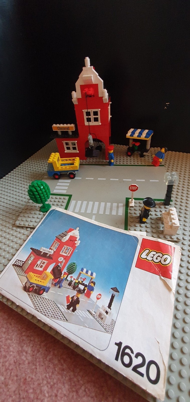 Lego set 1620 & Bouwboekje.  oud. Vintage. Jaren 70/80, Ophalen of Verzenden