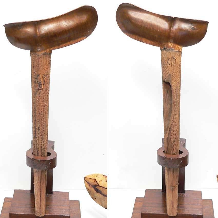Keris schedes WR7 mooi hout Pelet Warangka Kris Indonesie, Ophalen of Verzenden