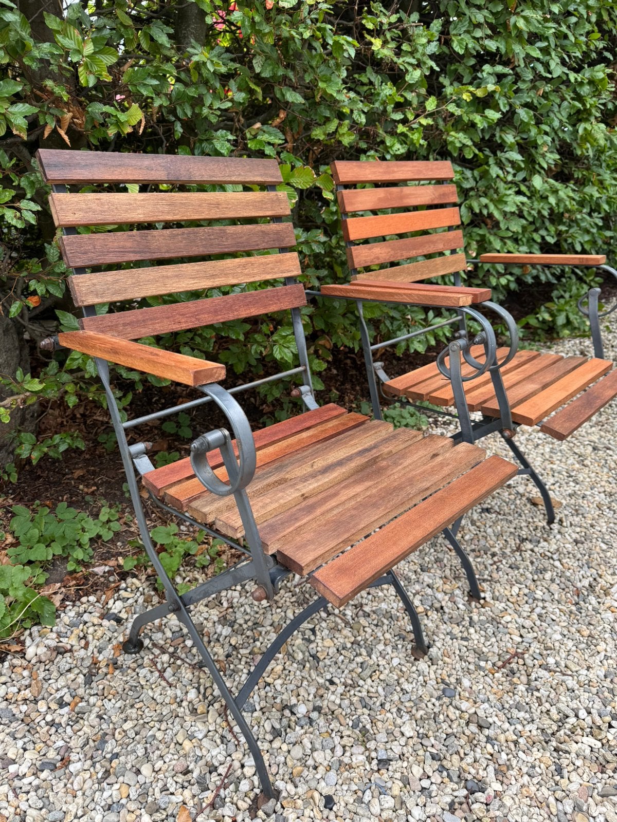 Vintage Tuinstoeltjes opklapbare stoelen terrasstoel, Ophalen