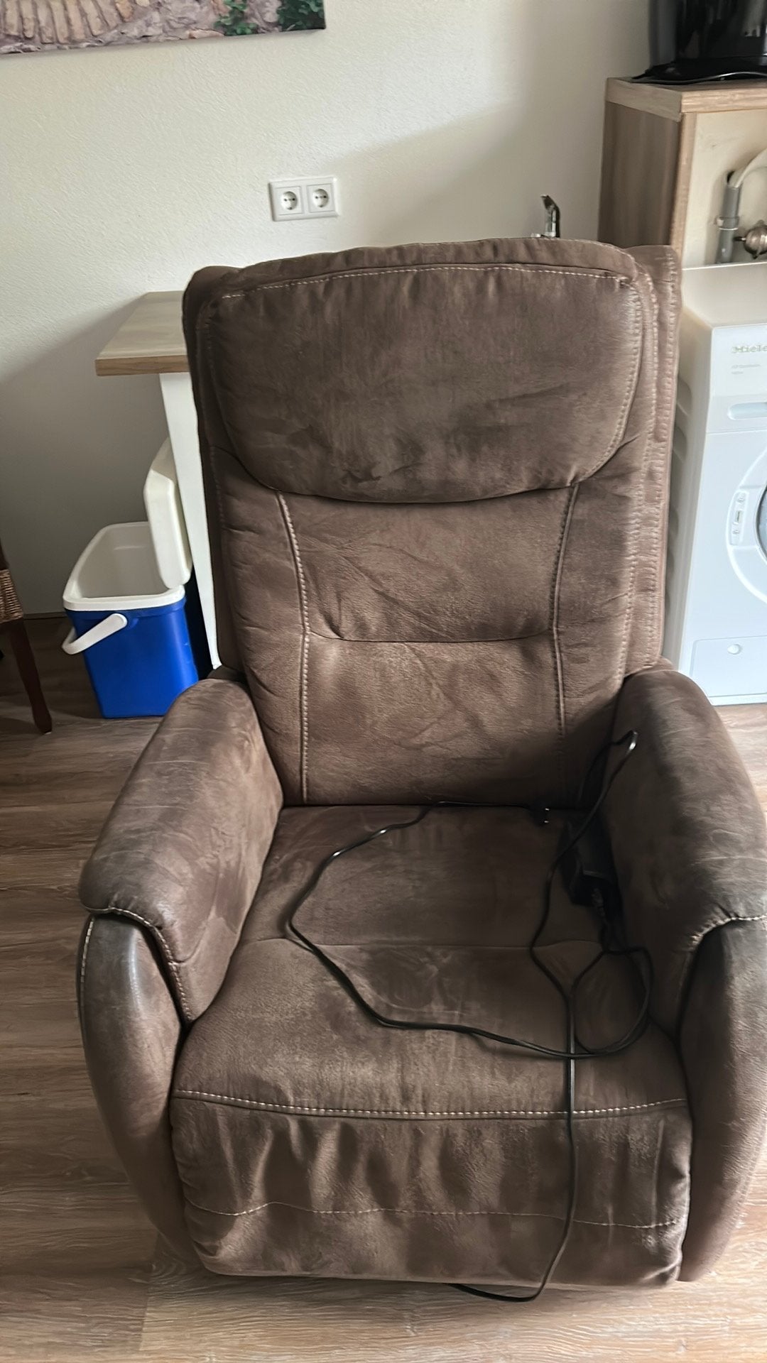 Relaxstoel, Huis en Inrichting, Fauteuils, Ophalen, Gebruikt, 50 tot 75 cm