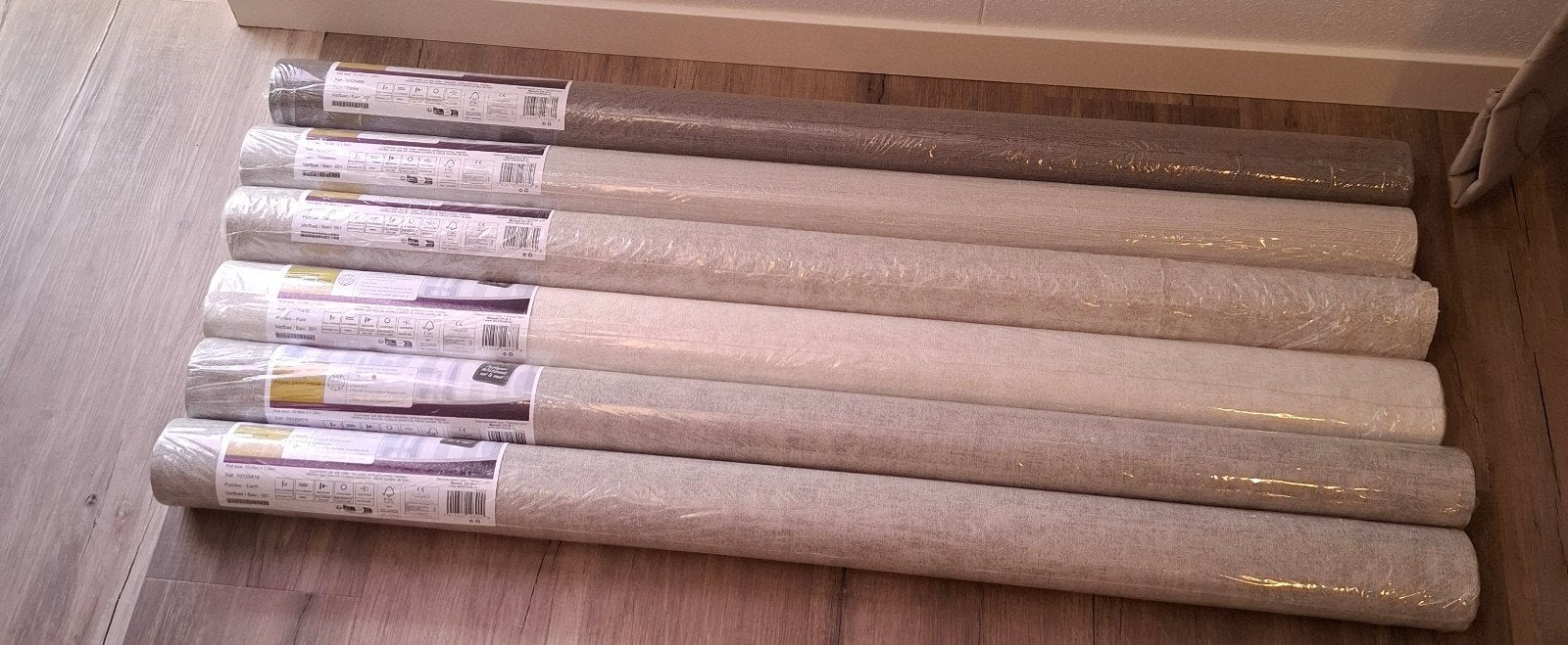 Diverse rollen vliesbehang Decomode - 10m2 per rol, Ophalen, Nieuw