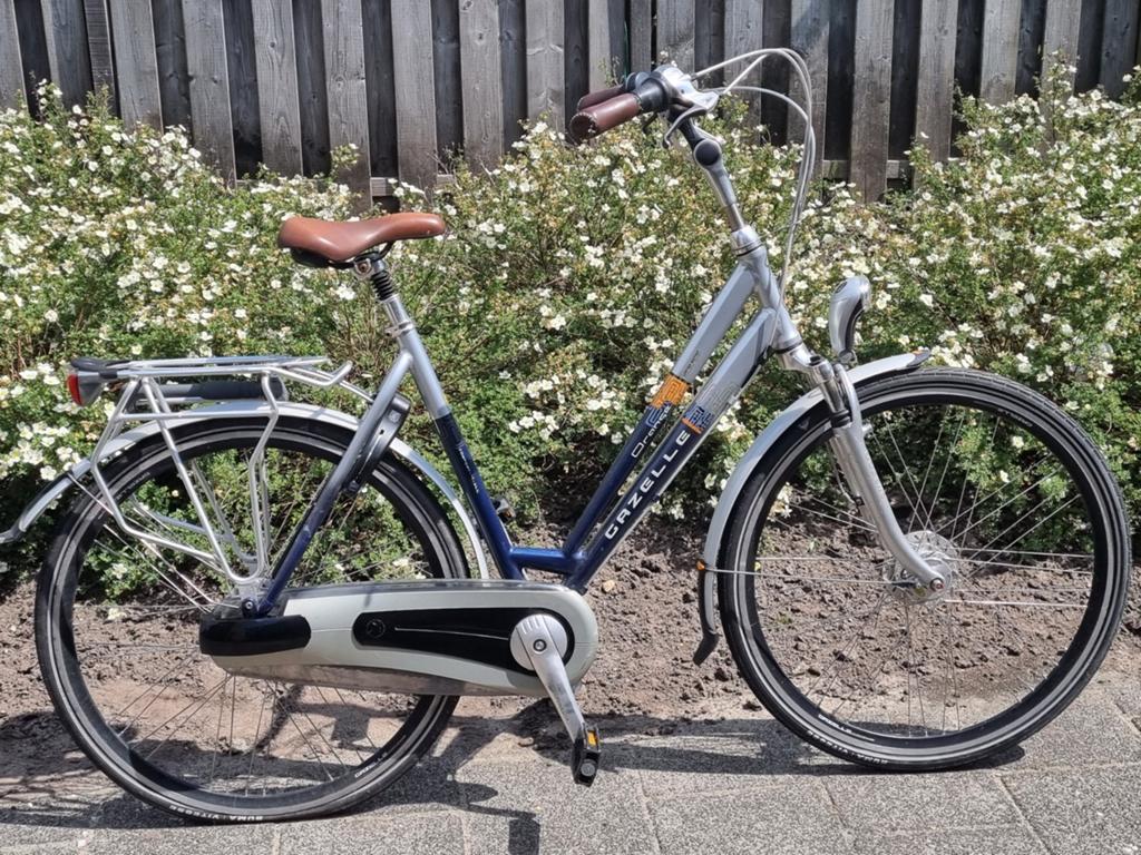 Gazelle Orange, Fietsen en Brommers, Fietsen | Dames | Damesfietsen, Gebruikt, Gazelle, Versnellingen, 56 cm of meer, Trommelrem