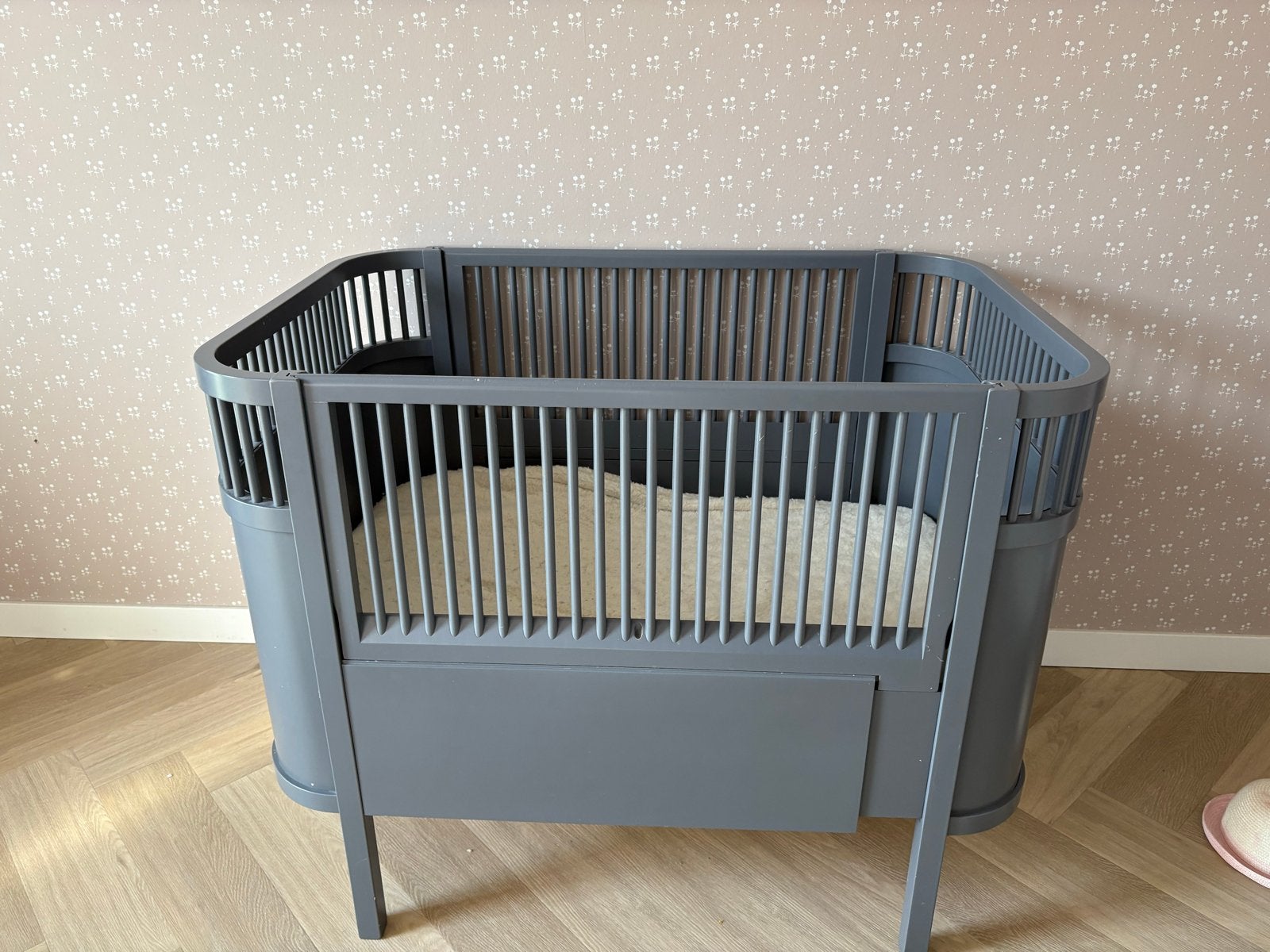 Sebra kili bed grijs, Ophalen, Gebruikt, 140 tot 160 cm, 70 tot 85 cm