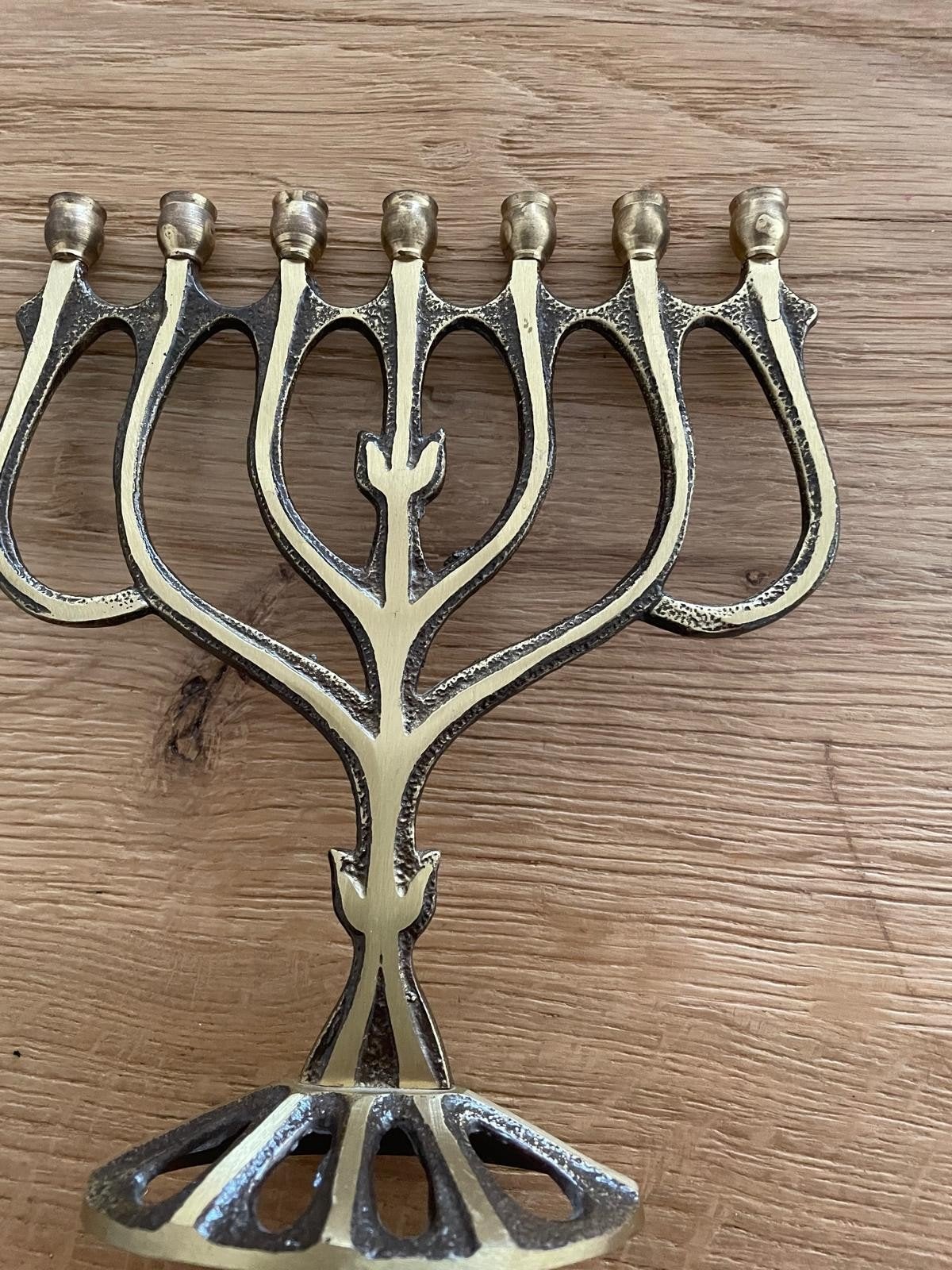 Menorah 7 armig., Ophalen, Overige kleuren, Overige materialen