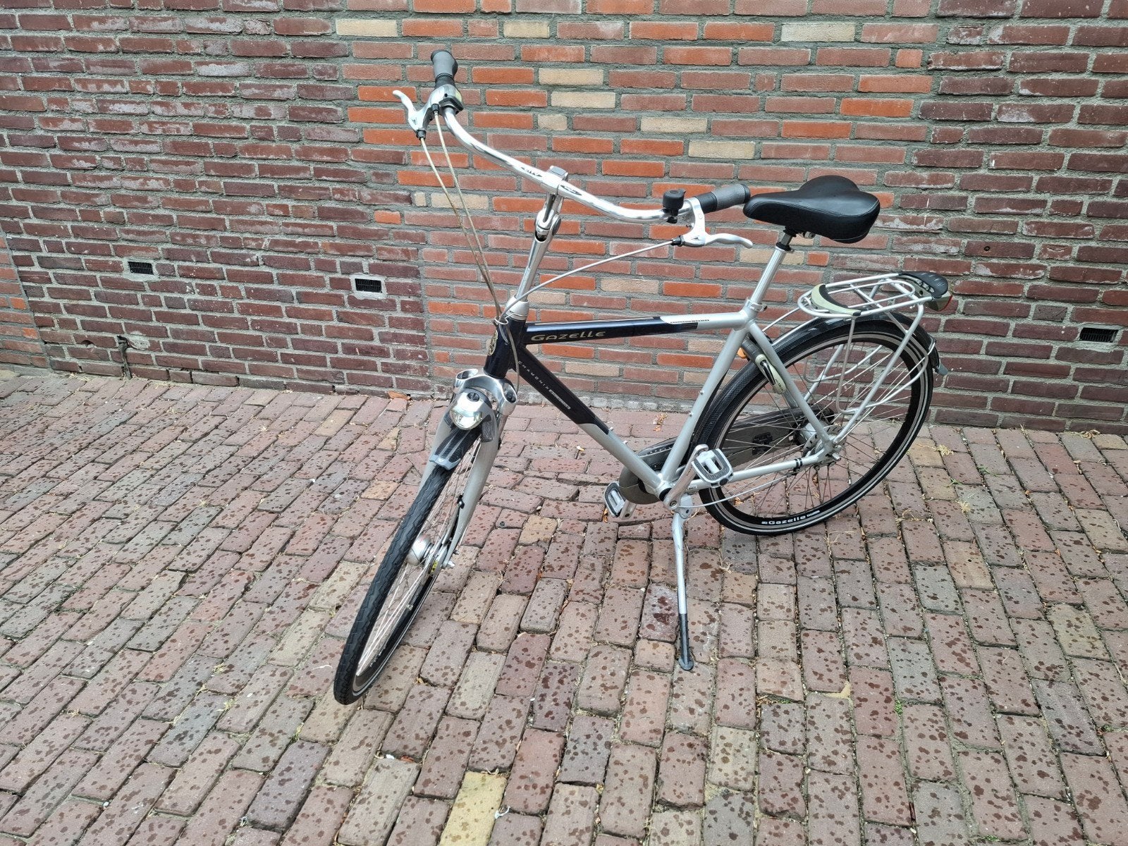 Gazelle Chamonix H53 - Comfortabele Stadsfiets, Velgrem, Versnellingen, Ophalen of Verzenden, Gazelle