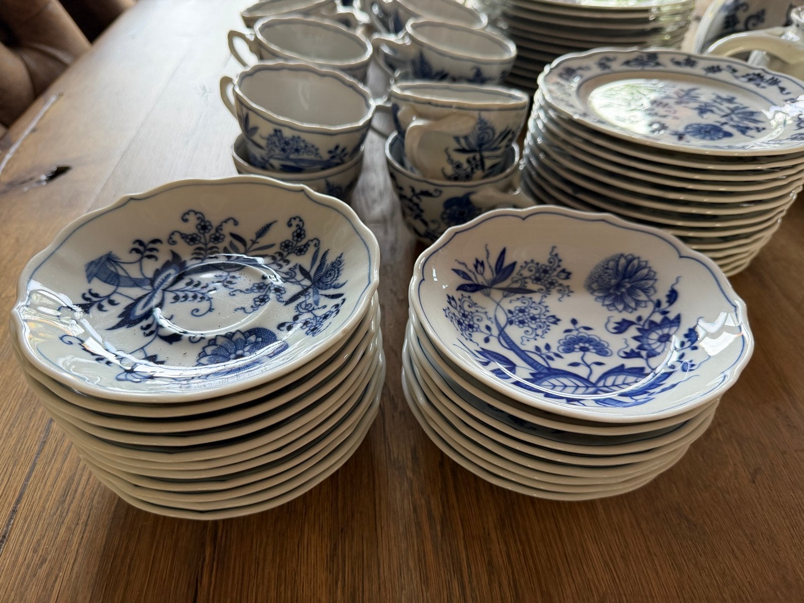 Groot Blue Danube Servies - Vintage, Ophalen, Gebruikt, Overige merken, Vintage