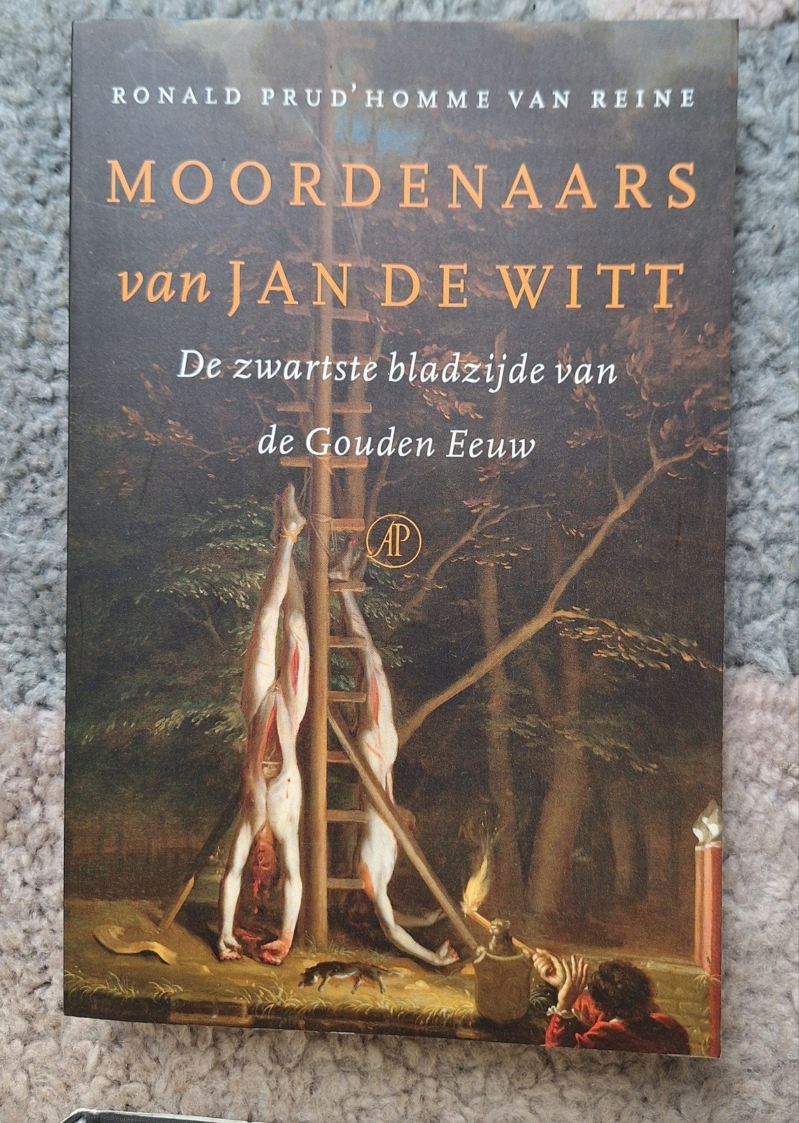 Moordenaars van Jan de Witt - Ronald Prud'homme van Reine, Ophalen of Verzenden, 20e eeuw of later, Gelezen, Ronald Prud'homme van Reine