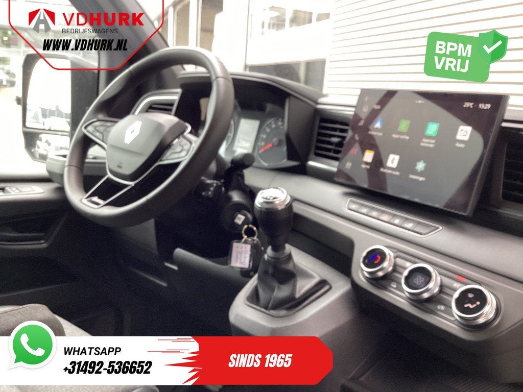 Renault Master 2.0 dCi 150 pk L3H2 Carplay/ LED/ 270GrDeuren, Auto's, Bestelauto's, Voorwielaandrijving, 1998 cc, Gebruikt, 4 cilinders