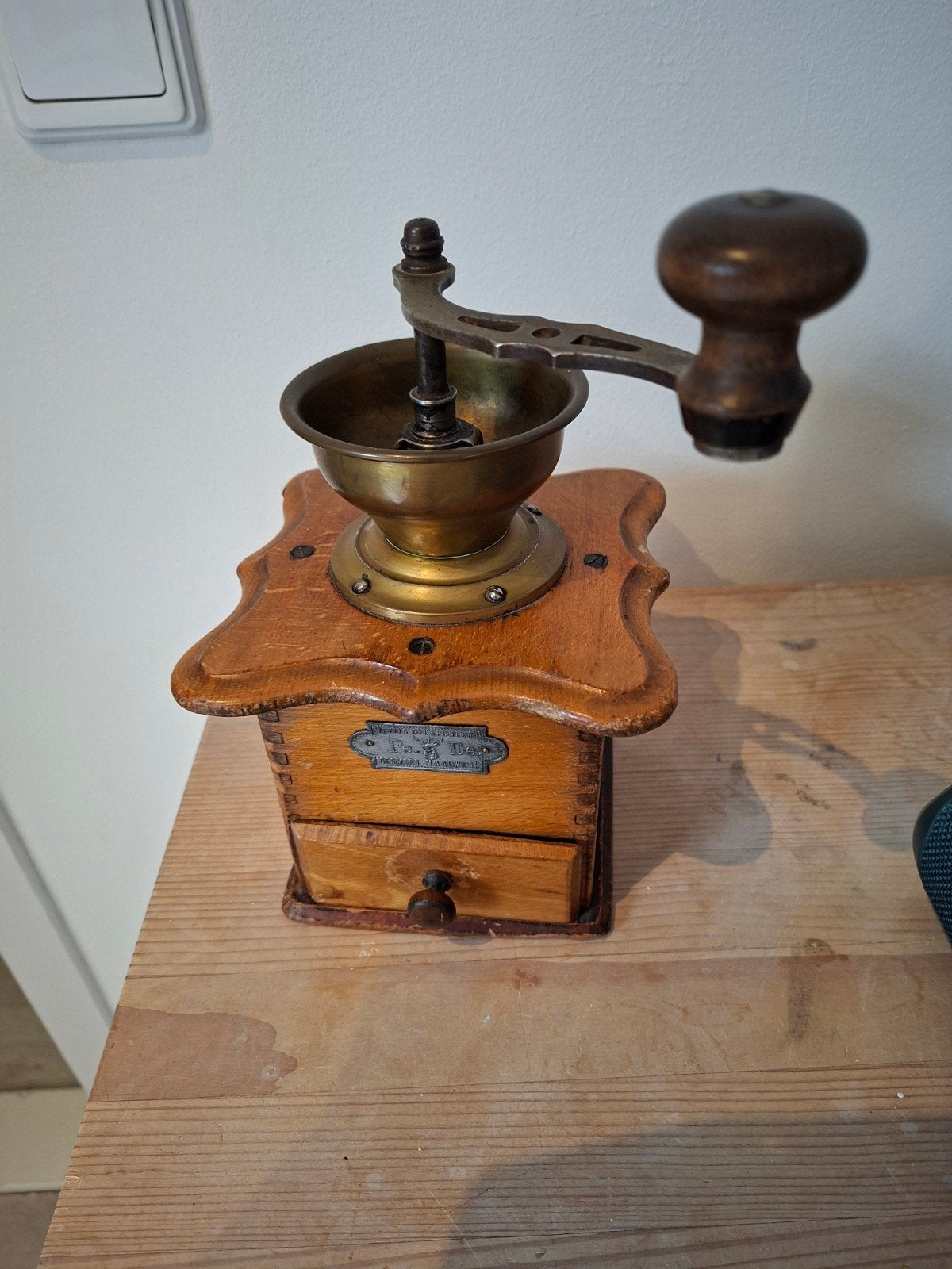 Oude koffiemolen De. Pe, Ophalen of Verzenden