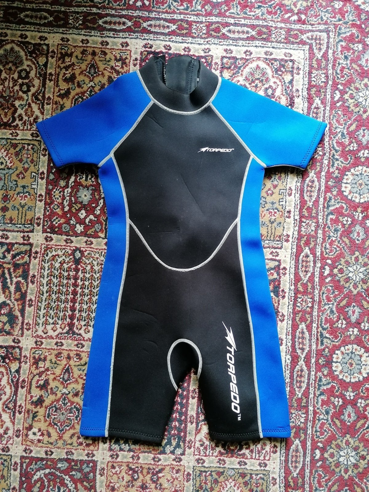 Torpedo Wetsuit voor Kinderen - Blauw/Zwart, Wetsuit, Gebruikt, Kind, Torpedo
