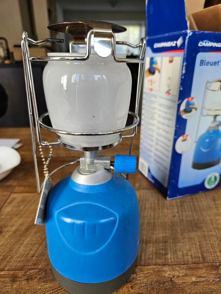Campingaz Bleuet CV300 L Gaslamp - Ideaal voor Kamperen, Ophalen of Verzenden, Gebruikt