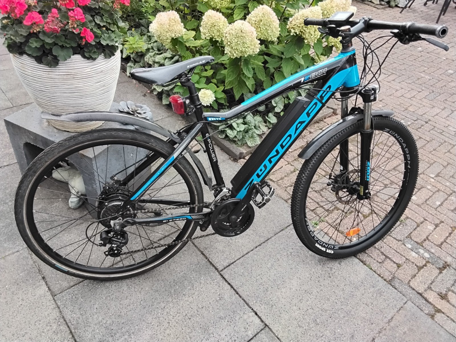 Electrische Jongens mountainbike 2384 km vrpr€400, Fietsen en Brommers, 45 tot 49 cm, Ophalen, Gebruikt, Overige merken