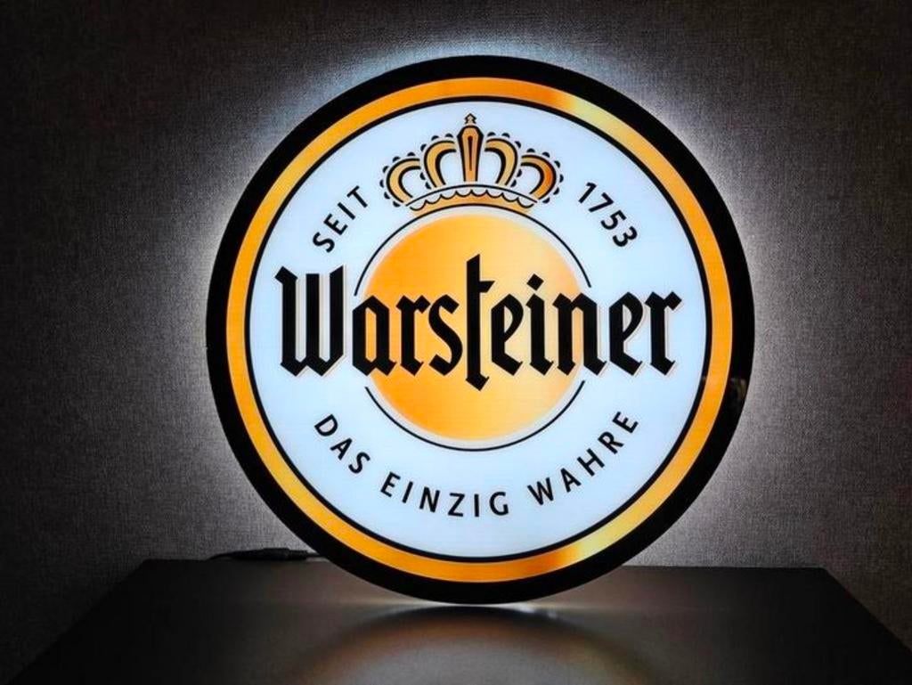 Warsteiner ledverlichting, Verzamelen, Biermerken, Nieuw, Reclamebord, Plaat of Schild, Overige merken, Ophalen of Verzenden
