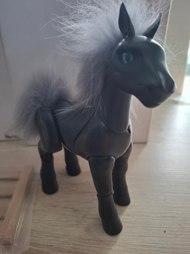 BJD Camelia Dynasty Horse Thyme Zwart Resin Paardje Yo-SD, Ophalen of Verzenden, Nieuw, Fashion Doll