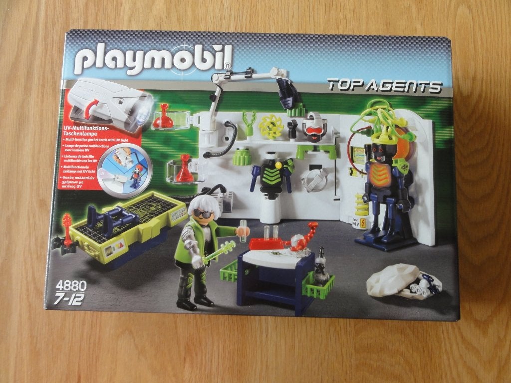 nieuw Playmobil Gangsterlaboratorium Top Agents 4880, Kinderen en Baby's, Speelgoed | Playmobil, Ophalen of Verzenden, Nieuw