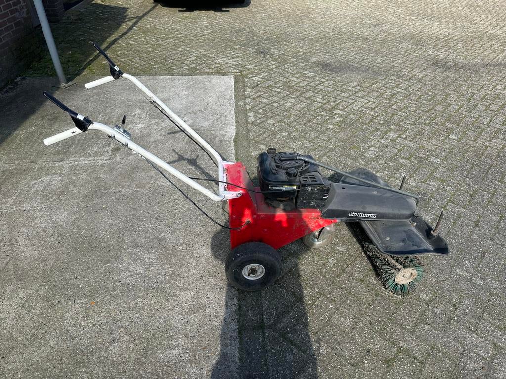 Tielburger veegmachine, Ophalen, Gebruikt