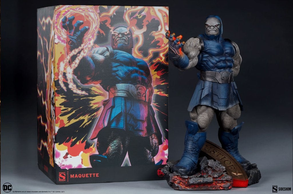 Sideshow Maquette - Darkseid DX, Verzamelen, Ophalen, Zo goed als nieuw