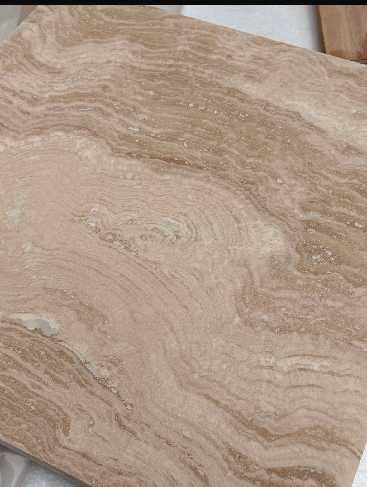 Travertine Fennec natuursteen, Ophalen, Nieuw, 10 m² of meer, Vloertegels