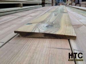 Groen geïmpregneerd Zweeds rabat 170mm werkend €13,50 per m2, Ophalen, Nieuw, 250 cm of meer, Planken