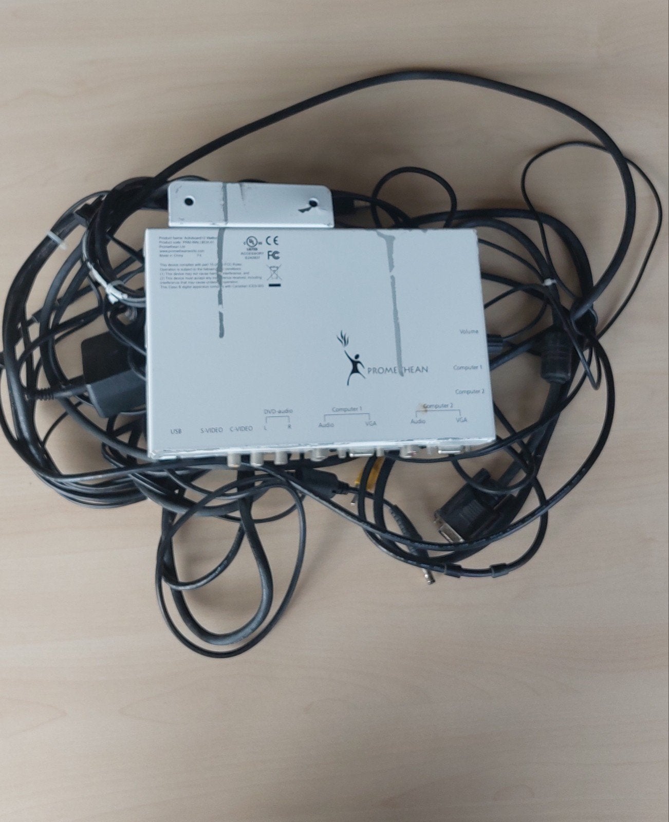 Promethean PRM-Wallbox-01 Aansluitpaneel, Ophalen, Gebruikt, Minder dan 2 meter, Overige kabels