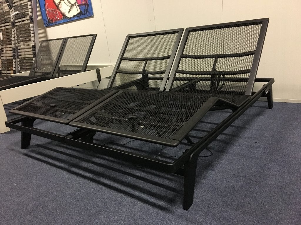 Elektrisch Auping Original bed (180x200cm)., Huis en Inrichting, Ophalen, Verstelbaar, Zwart, Tweepersoons