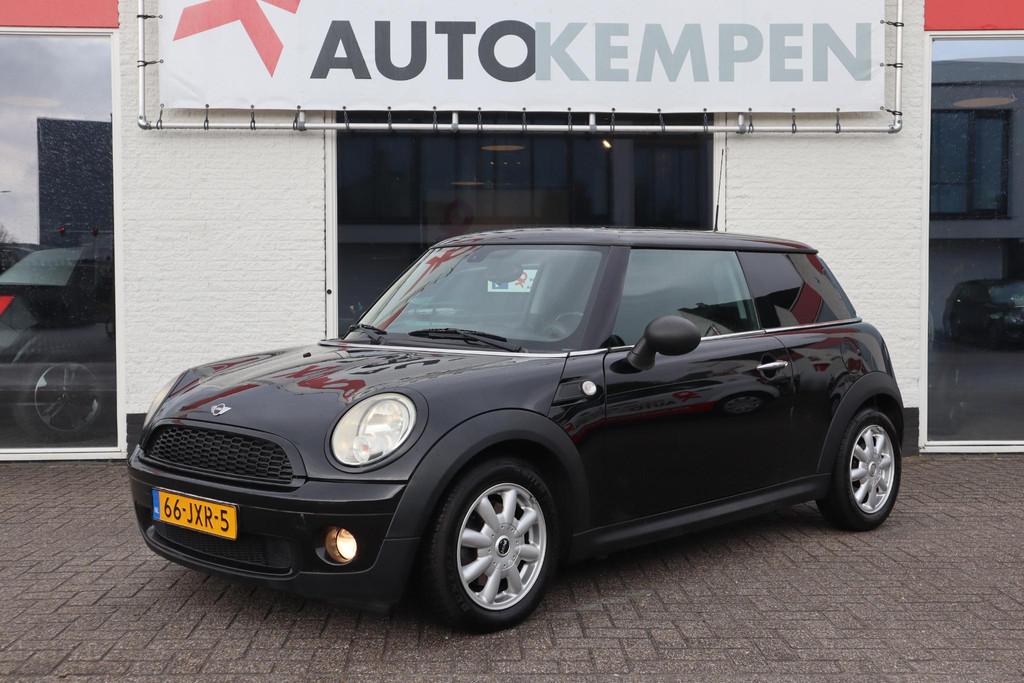 Mini Mini 1.4 ONE ANNIVERSARY BUSINESS PERFECT ONDERHOUDEN!, Auto's, Voorwielaandrijving, Stof, Zwart, 4 cilinders