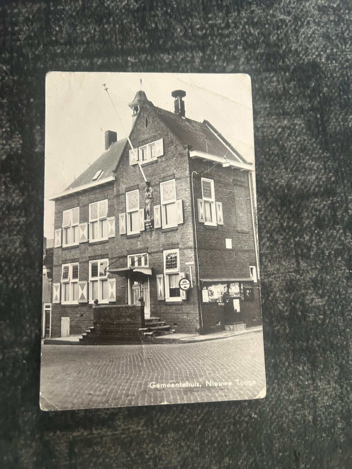 NIEUWE TONGE gemeentehuis, Verzenden, 1960 tot 1980, Gelopen