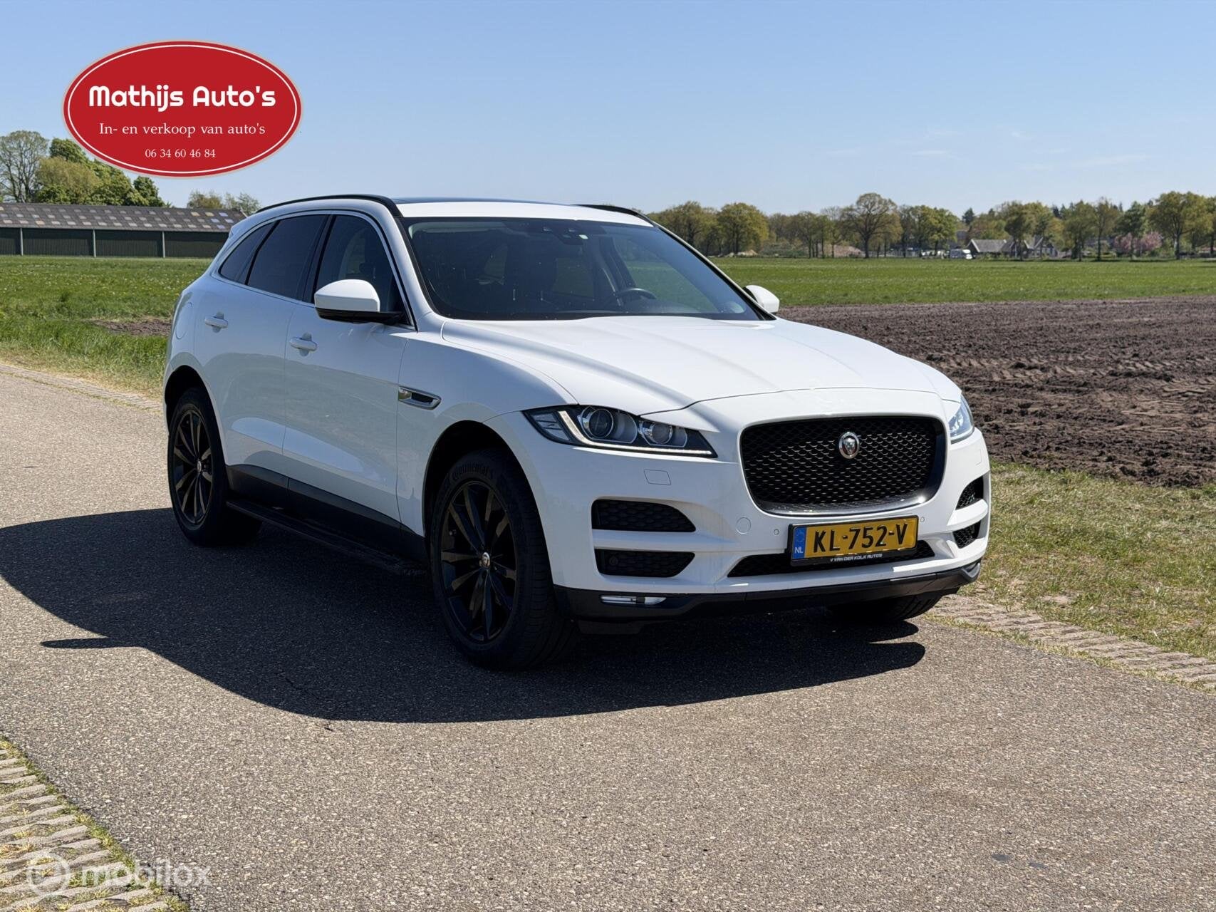 Jaguar F-Pace 2.0 R-Sport AWD 20d Pano! dealer onderhouden!, Auto's, Automaat, Euro 6, 4 cilinders, 179 pk