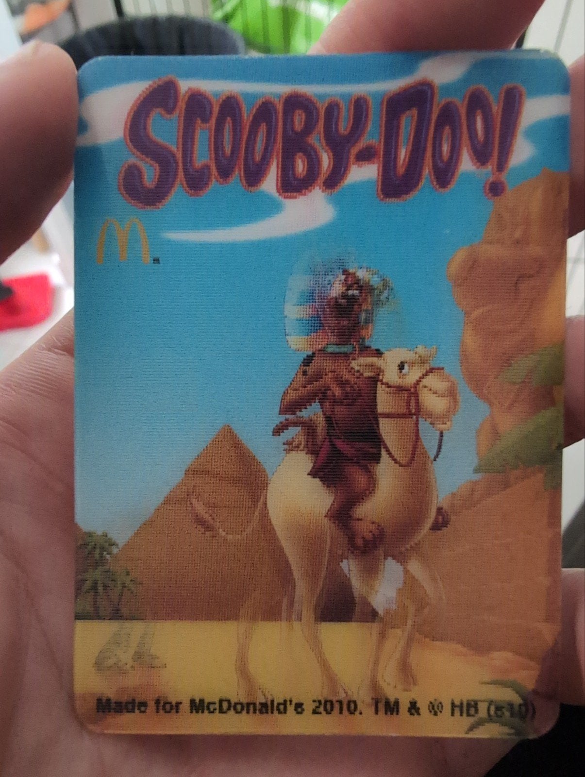 Scooby-Doo! McDonald's 2010 Lenticulaire Kaart, Verzamelen, Speelgoed, Ophalen of Verzenden, Gebruikt