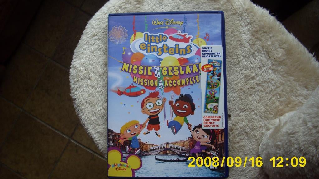 Disney Little Einsteins missie geslaagd, Alle leeftijden, Verzenden, Zo goed als nieuw