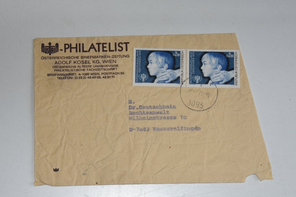 Postzegels Internationales Jahr des Kindes 1979 Oostenrijk, Postzegels en Munten, Verzenden, Gestempeld