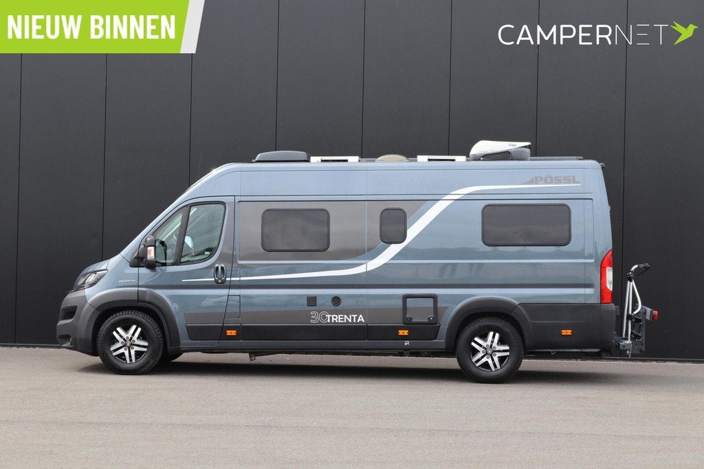 Pössl Trenta 640 180pk Automaat | Lengtebedden | Swing fiet, Automaat, Buscamper of Camperbus, Achteruitrijcamera, Pössl