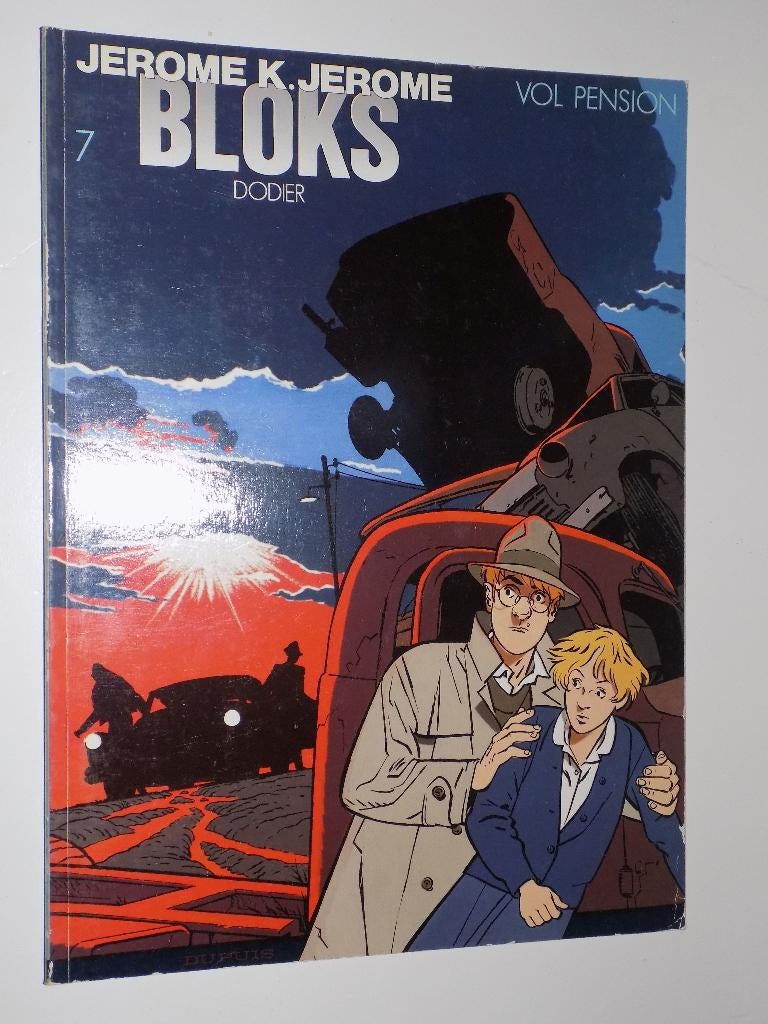Jerome K.Jerome Bloks - 07_Vol pension, Eén stripboek, Ophalen of Verzenden, Zo goed als nieuw, Dodier
