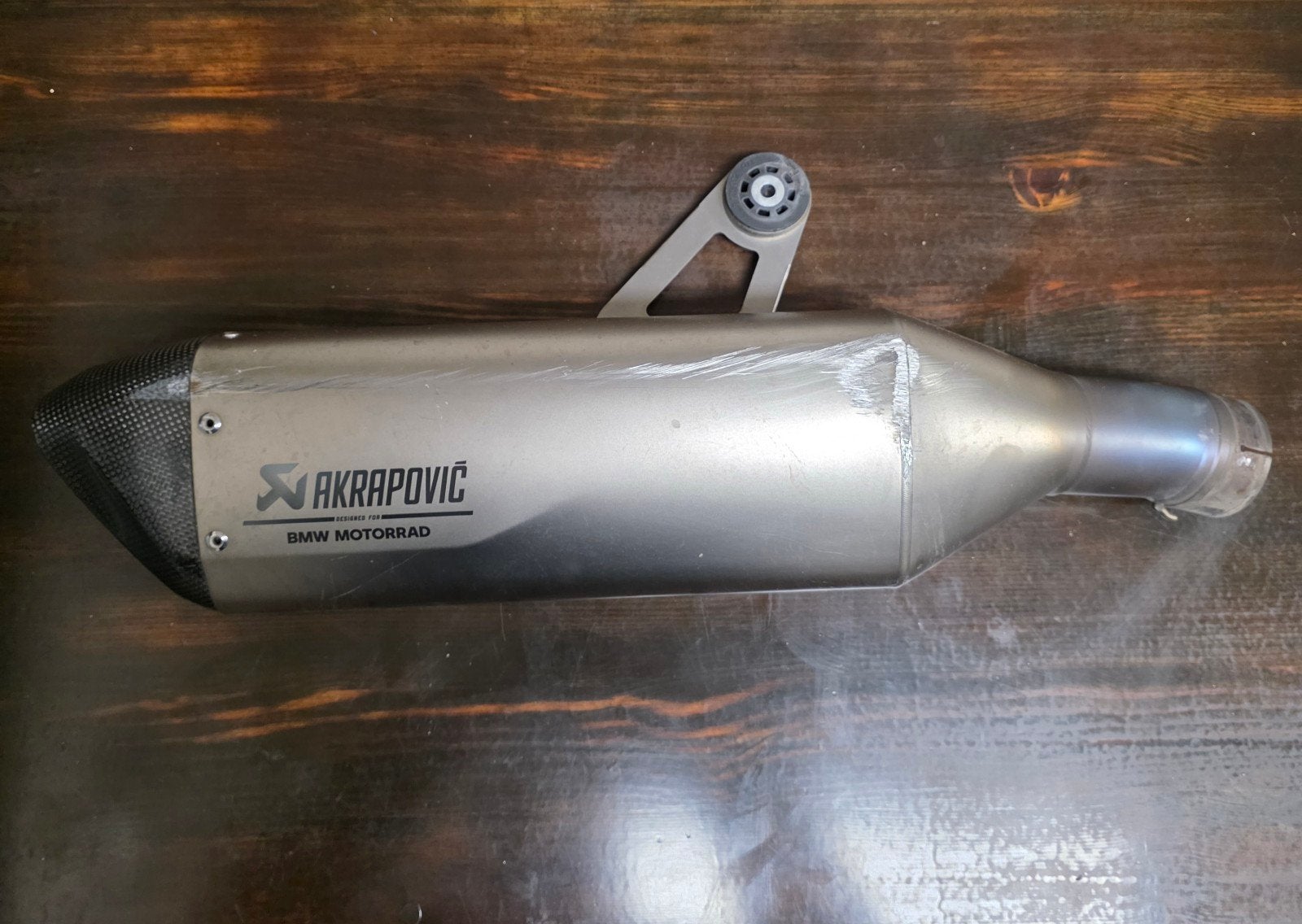 Akrapovic uitlaat voor BMW motorfiets (M-HGF002), Ophalen of Verzenden, Gebruikt