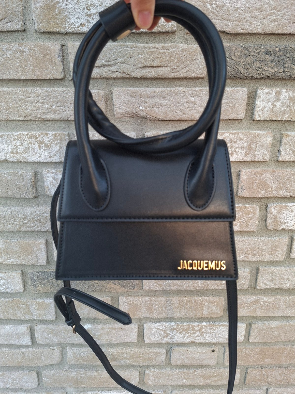 1 op 1 JACQUEMUS tas nooit gebruikt, Ophalen of Verzenden, Zo goed als nieuw, Handtas