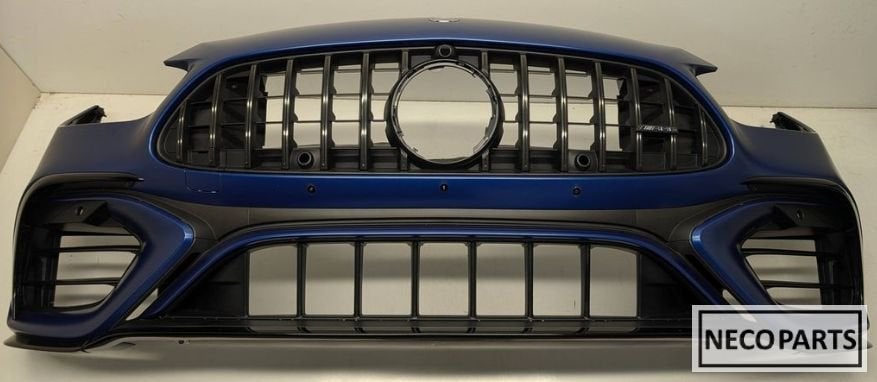 MERCEDES C KLASSE W206 VOORBUMPER ORIGINEEL ALLES LEVERBAAR!, Gebruikt, -, Voor, Ophalen of Verzenden