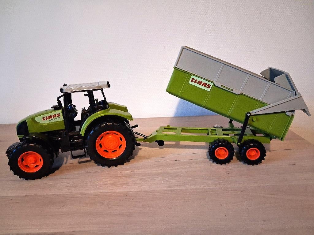 Claas Ares 696 RZ Tractor met Kiepaanhanger, Ophalen of Verzenden, Nieuw