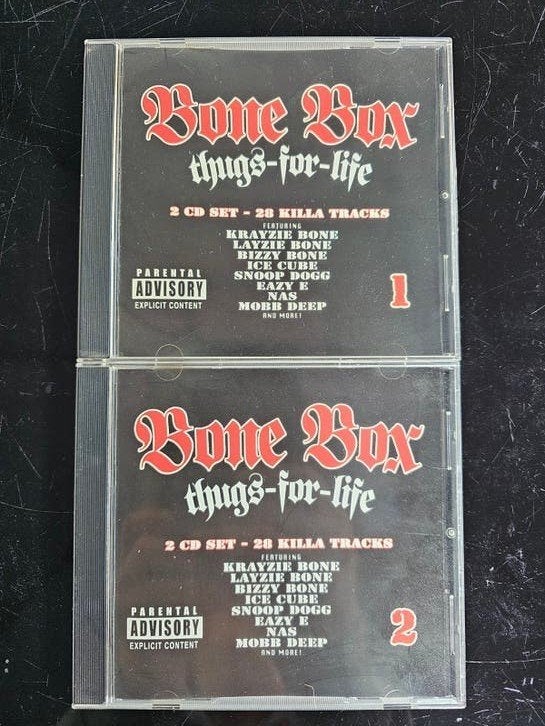 Bone Box: Thugs-For-Life CD Set (Disc 1 & 2) US Import G-Fu, Ophalen of Verzenden