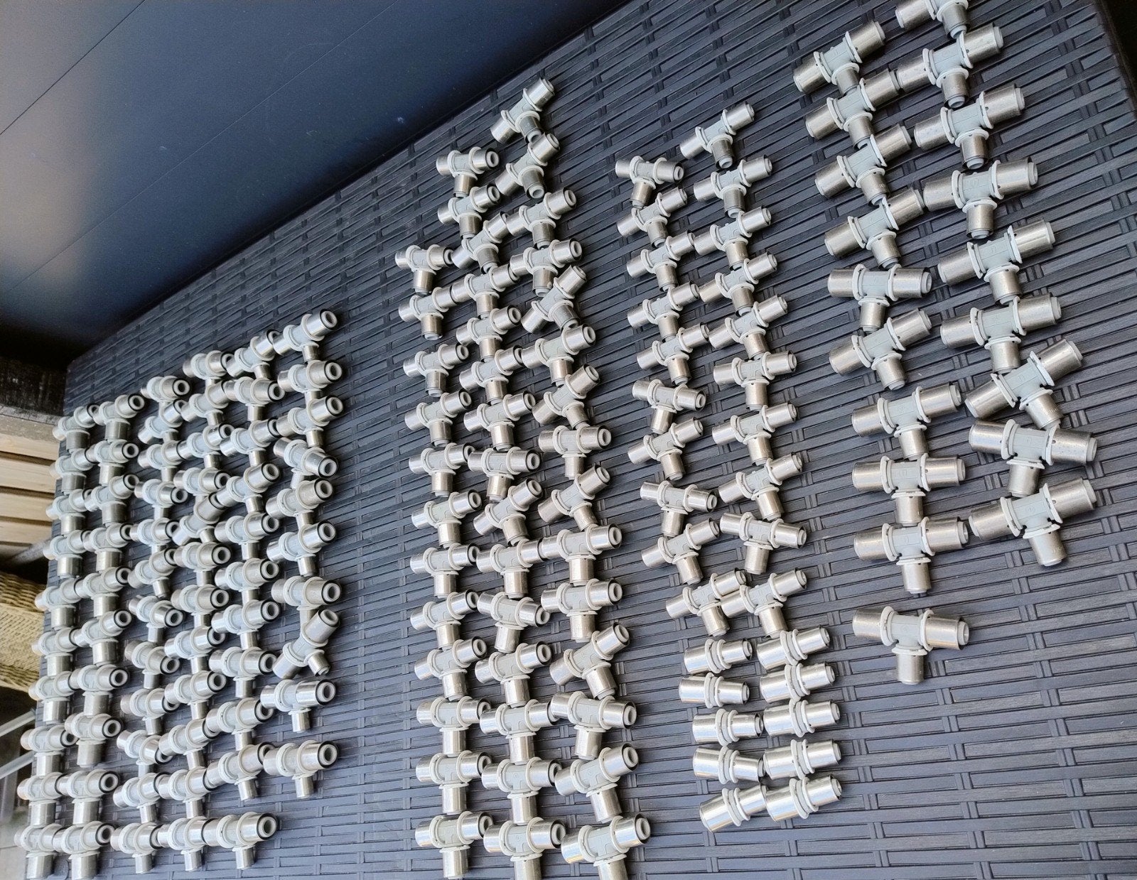 156 stuks uponor MCL composiet koppelingen nieuw., Overige materialen, 6 meter of meer, Overige typen, Nieuw