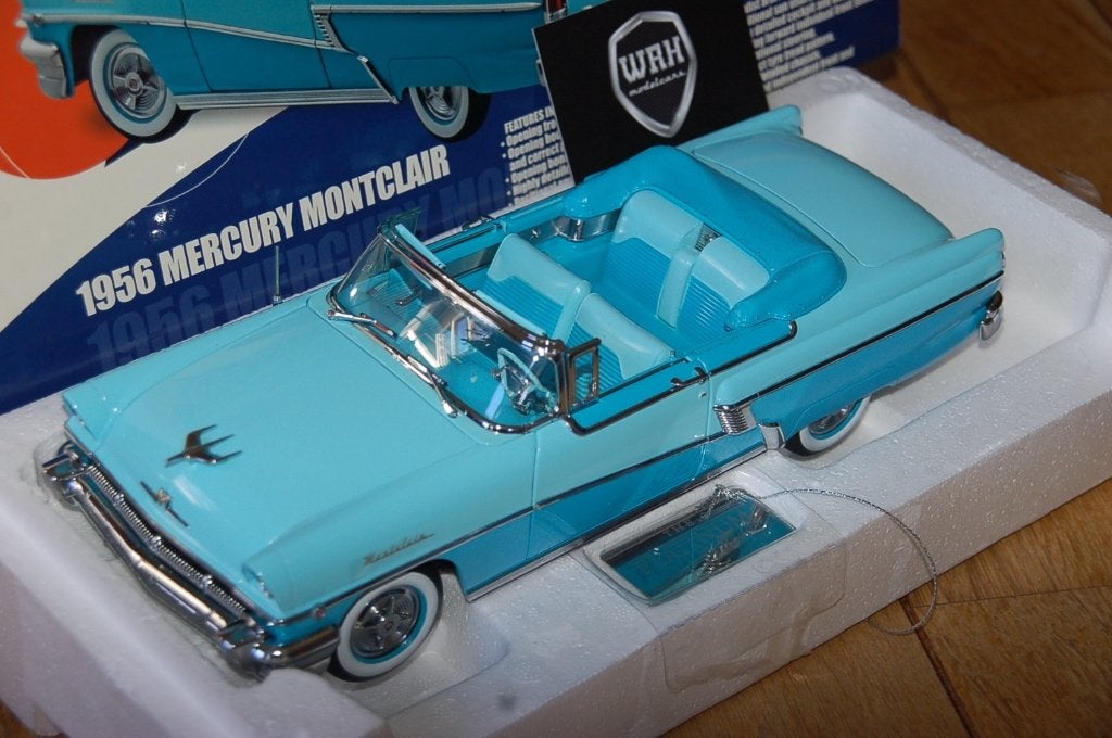 1:18 MERCURY MONTCLAIR 1956 Convertible Sun star WRH, Hobby en Vrije tijd, Modelauto's | 1:18, Verzenden, Zo goed als nieuw, Auto